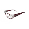 New Fashion Flower Reading Glasses Women Men Floral Pattern Eyeglasses Frame PC Presbyopic