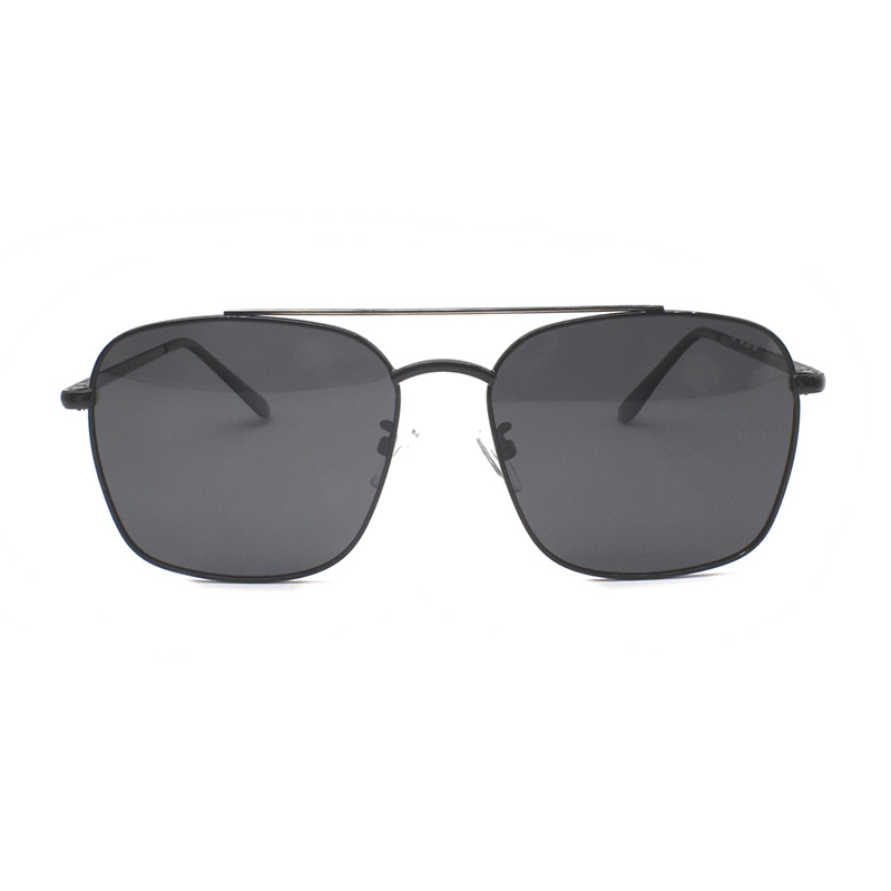 ​Custom Sun Glasses Pilot Square Polarized Men Women Newest Design Metal Sunglasses