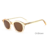 Ready to ship high end acetate sunglasses fashion 2022 women vintage sunglasses acetate