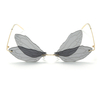 2022 Vintage Dragonfly Sunglasses Steampunk Glasses Rimless Gradient Transparent Lenses