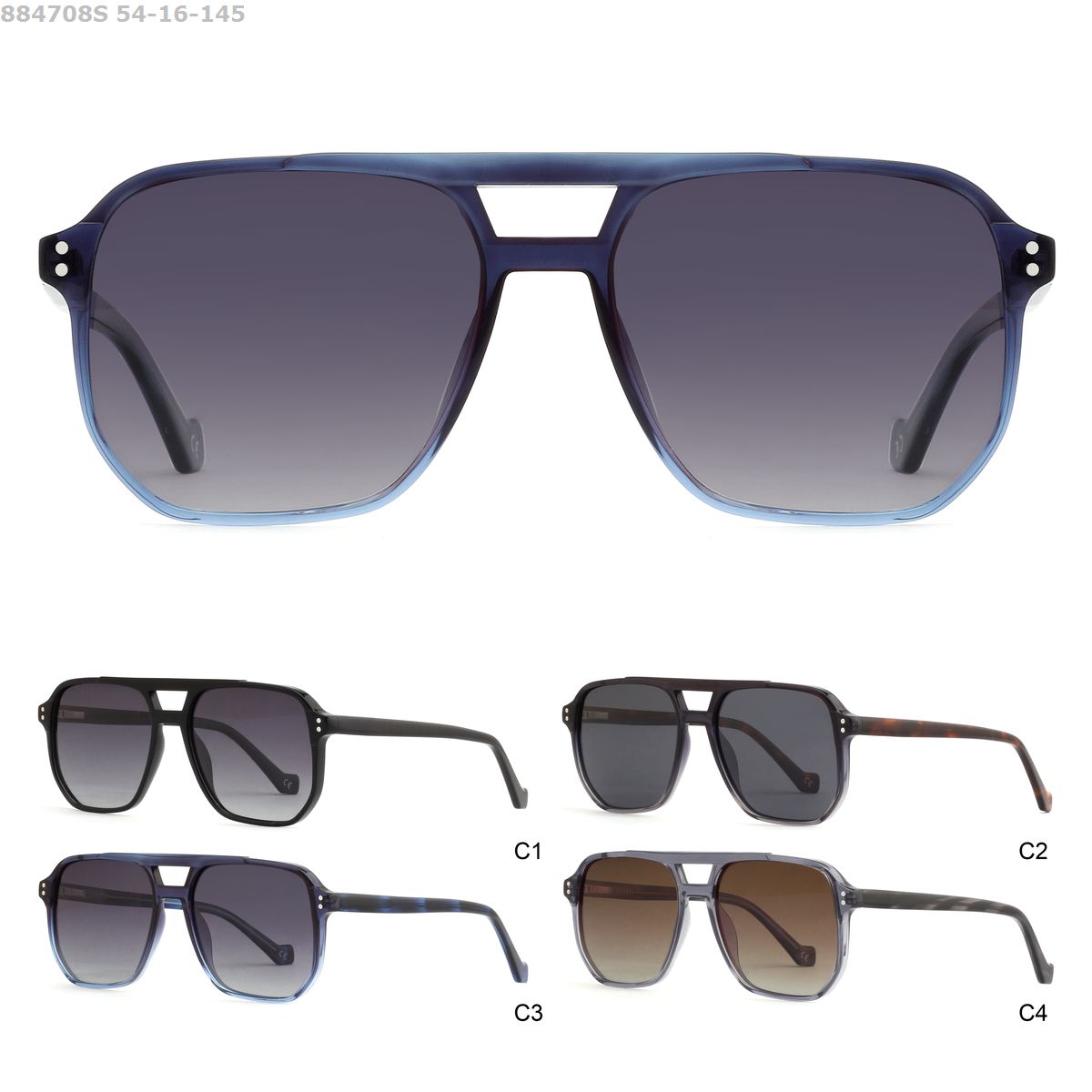 Fashion Luxury Sun glasses Aviation Acetate Polarized Sunglasses for men women