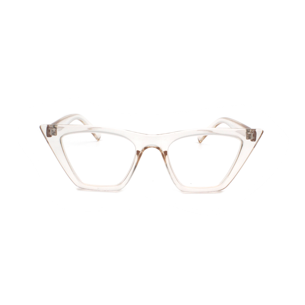 Wholesale Custom Design Clear Lens Vintage Square Rectangle Cat Eye Reading Glasses