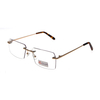 New Design Wholesale Rimless Eyewear Gold Eyeglasses Women Men Frameless Optical Frames