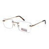 Rectangular Rimless Glasses Frames High Quality Men's Eyewear Eyeglasses Frame
