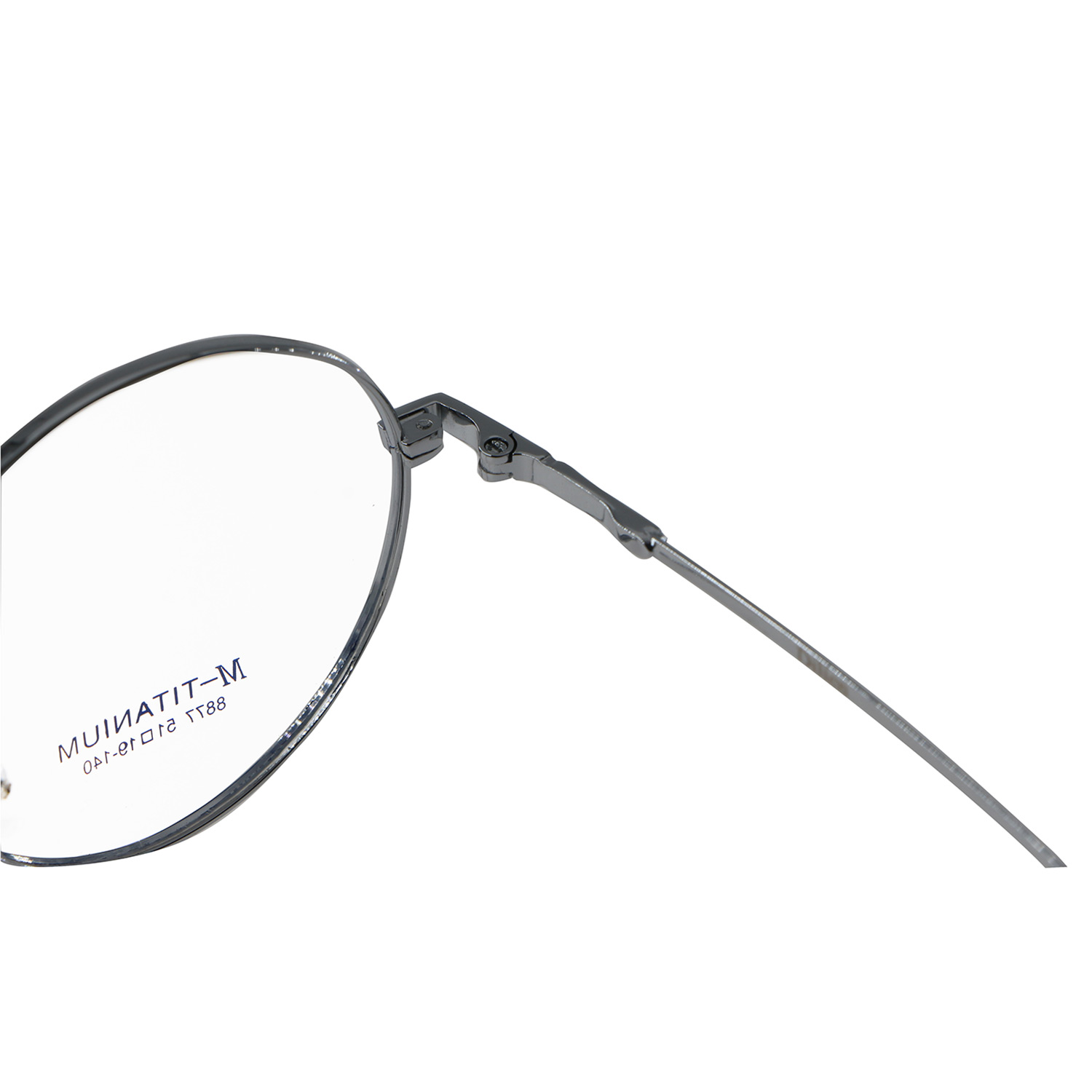 DILICN 2023 trendy new round frame titanium optical frames