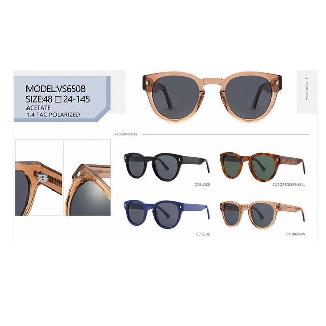 2023 Fashion Acetate Frame High Quality Unisex Model