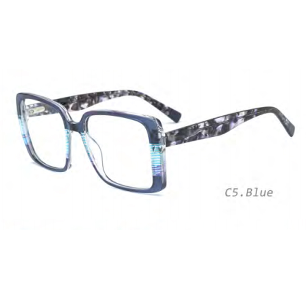 DILICN 2023 New TR90 Material Optical Frame Large rectangular optical frame