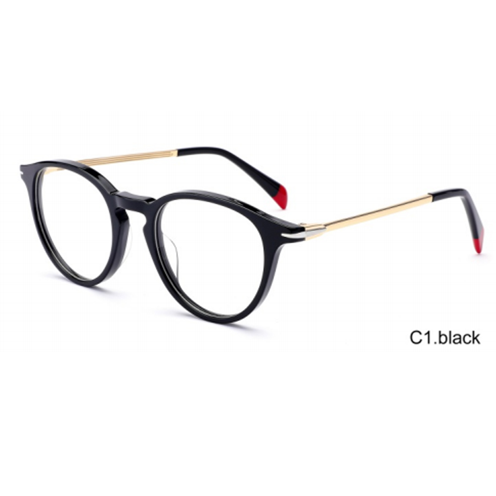 DILICN 2023 New Fashion Acetate Optical Frame Model YD1196 Round frames 