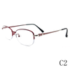 2024 summer new high-definition fashionable PC oval frame anti-blue light reading glasses