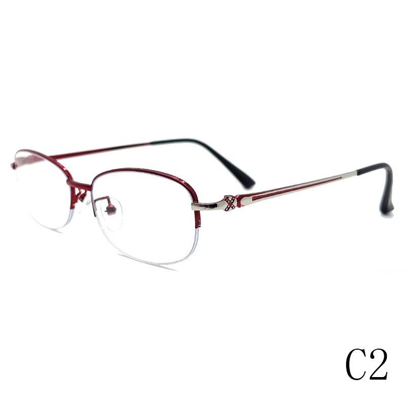 2024 summer new high-definition fashionable PC oval frame anti-blue light reading glasses