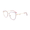 Cat Eye Glasses Metal Optical Frame Unisex Spectacles Frames for Men Women 2024