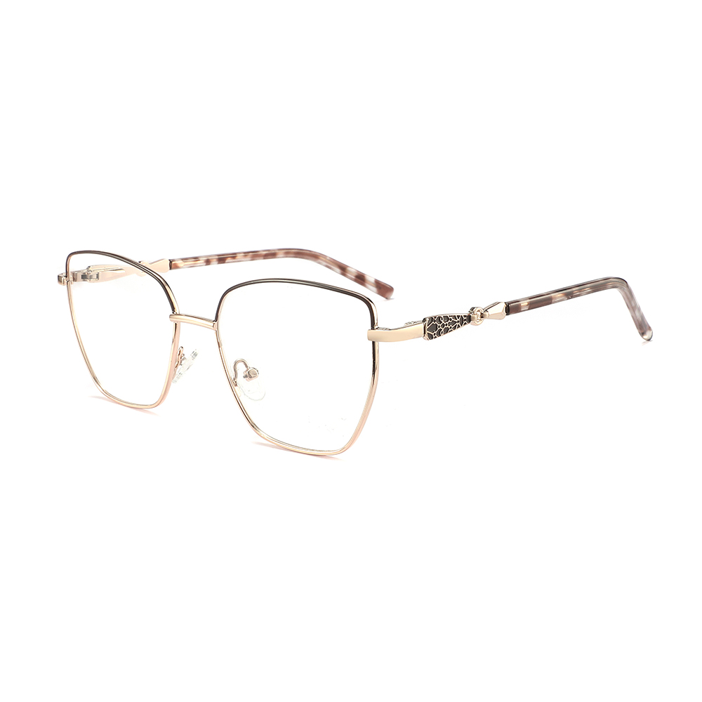 Ready Stock Designer Metal Fashion Cat Eye Eyeglasses Optical Frames for Women