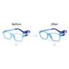 2024 New Arrival TR Silicone Spring Hinge Eyeglasses Kid Photochromic Frames Glasses