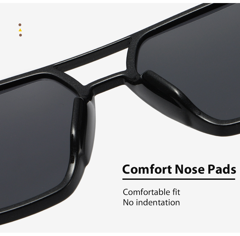 Retro Oversized Polarized Sunglasses for Women and Men Vintage Shades UV400 Classic Large Metal Sunglasses