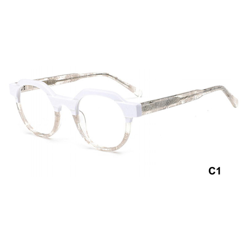 2024 new modular square frame Acetate optical stand for women