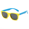Silicone children's sunglasses for boys and girls trendy cartoon color fashion sunglasses