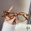 2024 new round frame fashion personality middle-aged and elderly reading glasses for men and women reading glasses