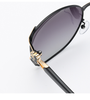 2024 new fashion simple and lightweight large frame women's polarizing sunglasses