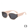 2024 Stylish High Quality Sunglasses with Curved Sides New Unisex Trending Fashion Glasses