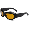 UV400 Protection Eyewear Sun Glasses Plastic New Design Street Style Y2K Shades Sunglasses