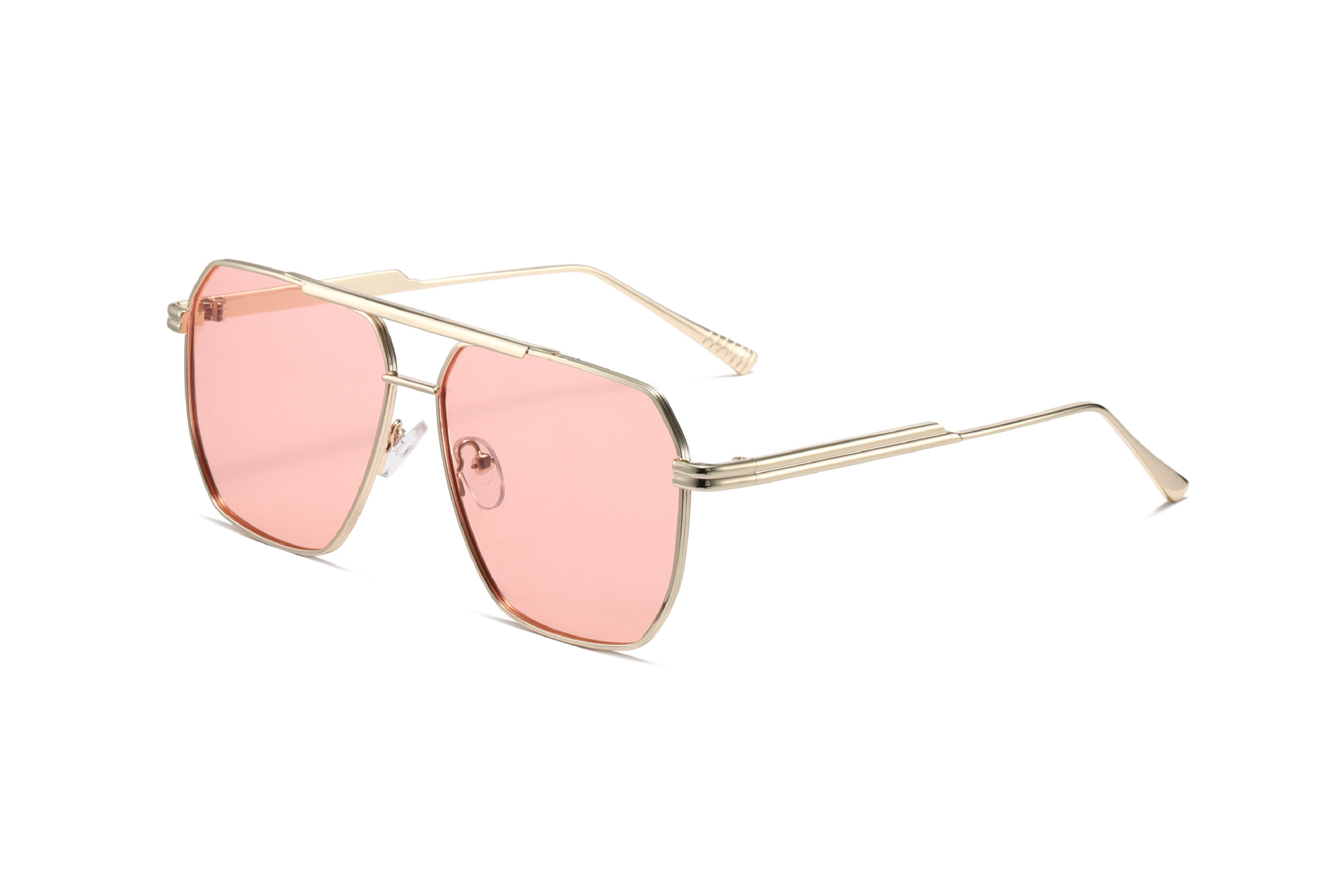 Unisex Sunglasses Competitive Price Double Bridge Metal Polarized Sunglasses Men