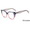 DILICN 2024 new acetate optical frames irregular frames large size women's fashion wholesale glasses