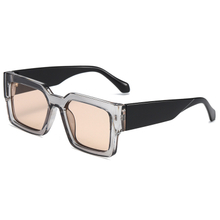 Fashion Black Thick Frame Square Sunglasses Mens Women Outdoor Retro Oversized UV400 Shade Sun Glasses Lentes