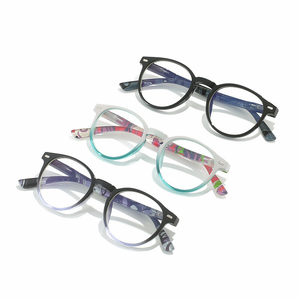 2024 New riveted oval frame HD AC reading glasses for men and women
