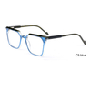 DILICN new unisex acetate rectangular frame optical frame fashion hot sale colorful glasses