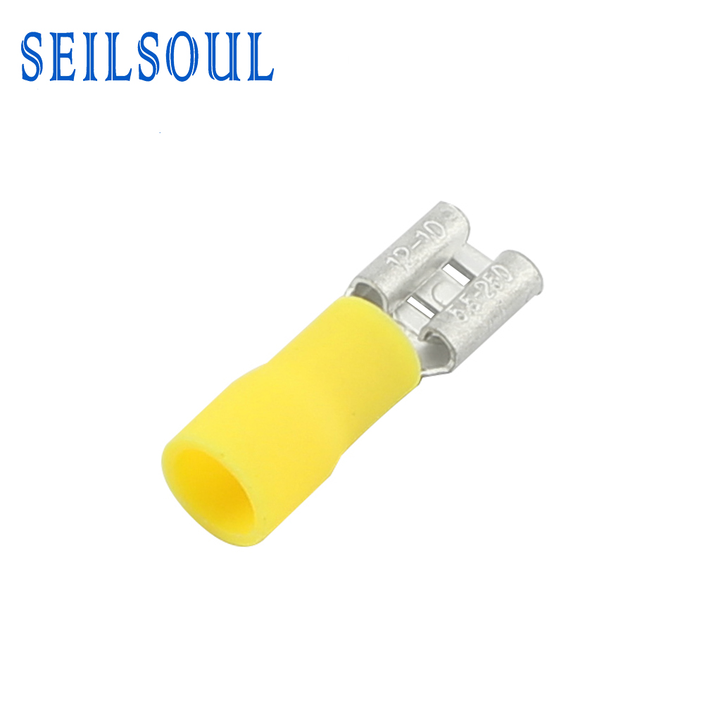 Widely Used Automotive Fdd Insulated Double Crimp Female Disconnectors Terminal - FDN