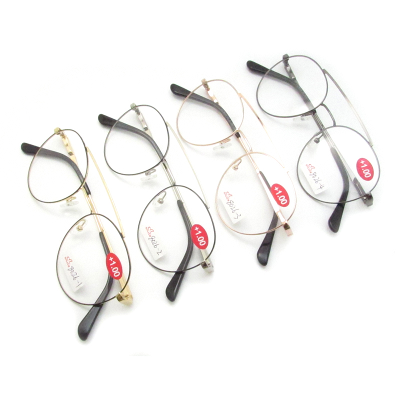 Metal reading glasses