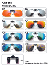 Polarized Mens Womens Clip On Sunglasse Clip for Myopia Glasses Eye Glasses Driving Eyewear Fishing UV400