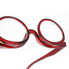 2 in 1 Reading Glasses Makeup Glasses Visually Impaired Reading Glasses Rotatable Eyewear Makeup Glasses for Women