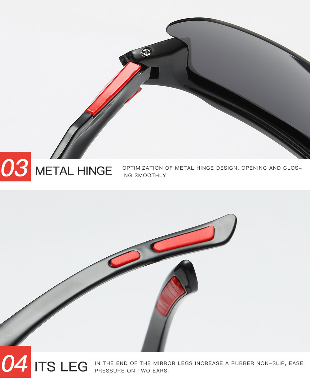 Polarized Photochromic Sunglasses For Men Women Sports Goggles with Glasses Box Cloth Test Card SunGlasses Sets