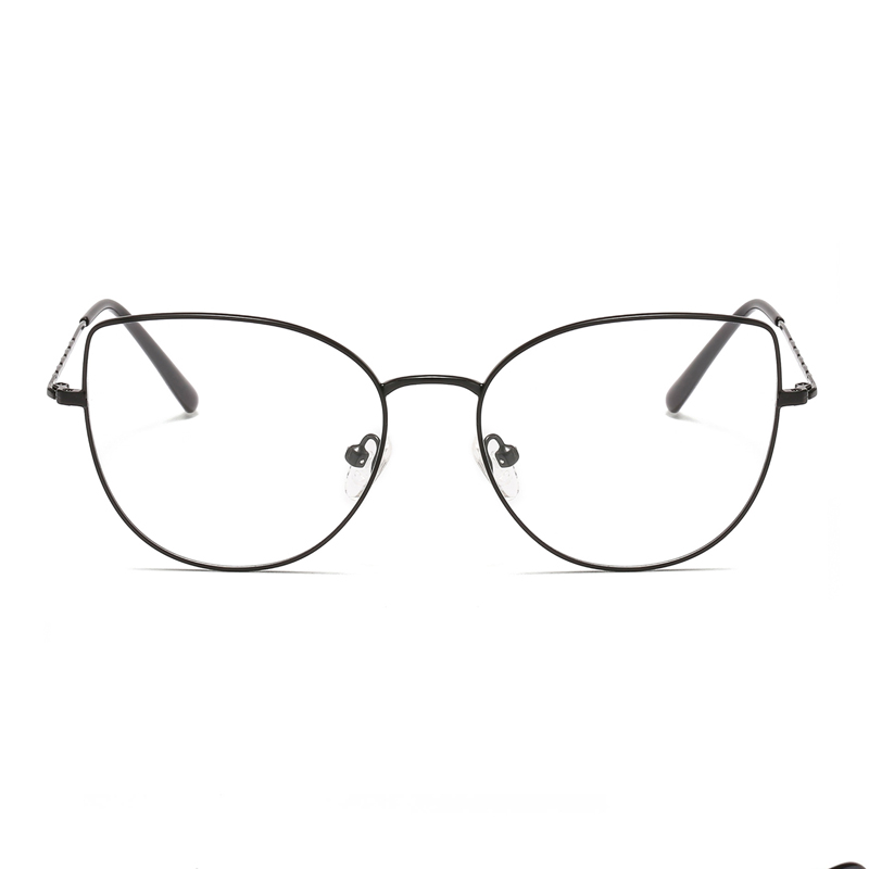 2 In1 Clip On Glasses Frames Magnetic Sunglass Clips Cat Eye Optics Women