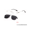 2 In 1 2020 Frameless Optical Frame Rimless Magnet Clip on Sunglasses Men Driving Detachable Lens Style Sun Glasses