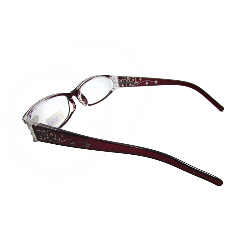 New Fashion Flower Reading Glasses Women Men Floral Pattern Eyeglasses Frame PC Presbyopic