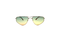 New Punk Sunglasses Retro Glasses Men Women Modern Metal Polygonal Frame Fashion Glasses