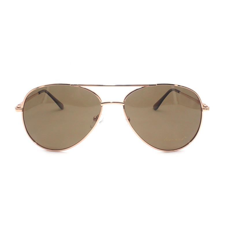 New 2022 Cool Design Men Travel Pilot UV400 Eye Protect Gold Sliver Metal Sunglasses