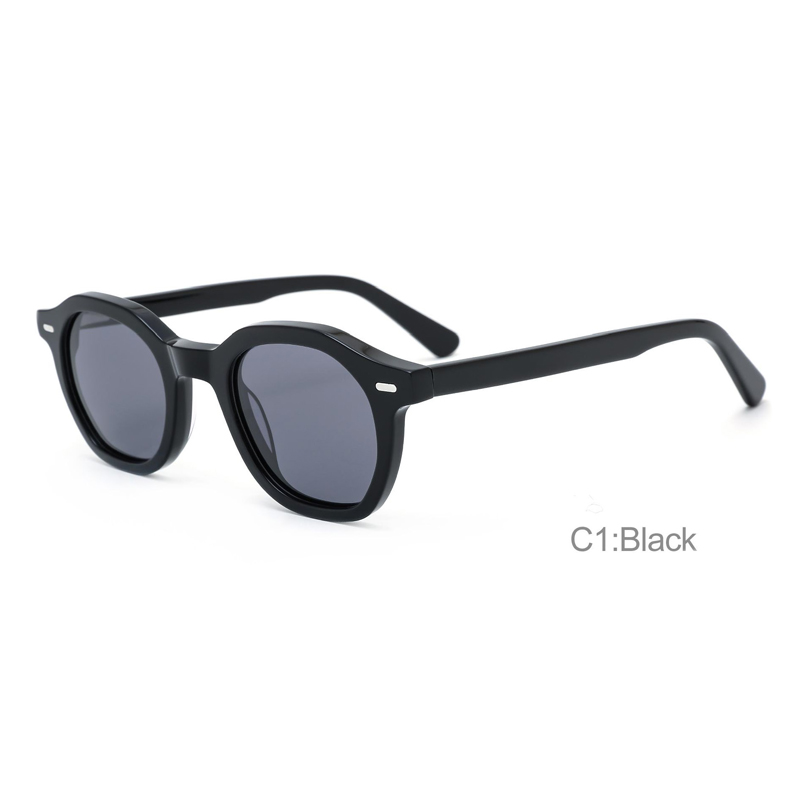 Ready to ship high end acetate sunglasses fashion 2022 women vintage sunglasses acetate