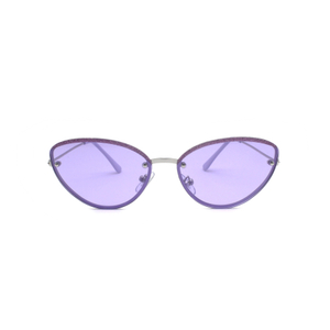 2021 Kids Purple Lents Classic Children Style Cateye Shaped Small Frames Cheap Discount Wholesale Fashion Baby Girls Glasses