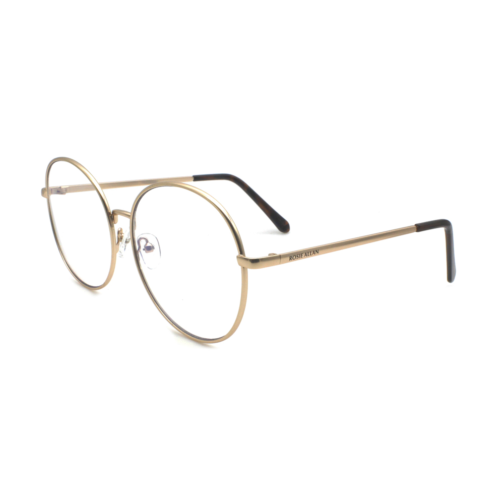 Fashion Round Oversized Round Stainless Steel Women's Metal Frame Polarized Sunglasses