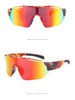Half Frame Colorful Design Polarized Cycling Sports Sunglasses