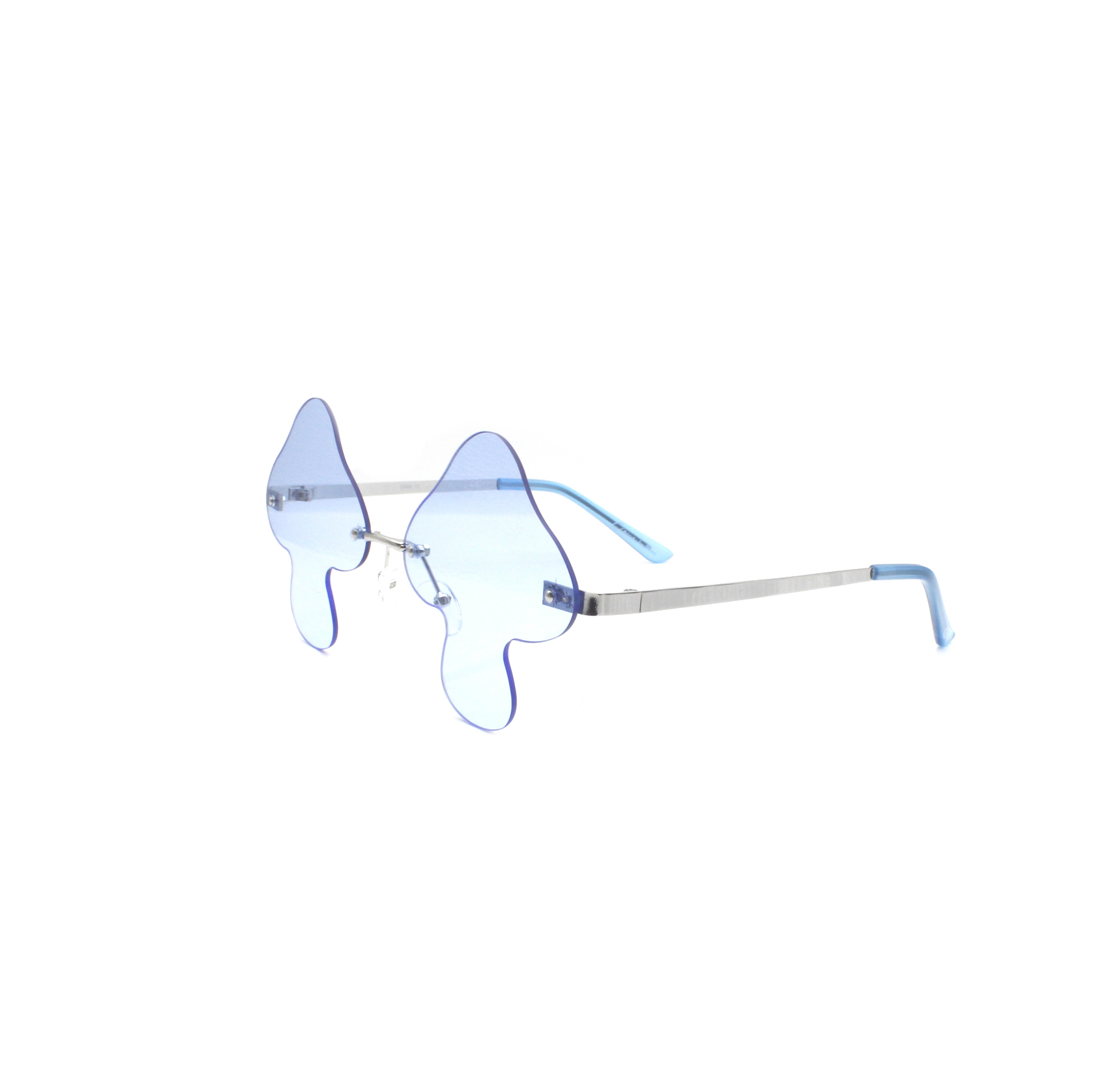 New Fashion Round Classic Metal Trilateral Frame Sunglasses Unisexwholesale Retro Sun Glasses