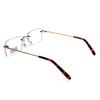 New Design Wholesale Rimless Eyewear Gold Eyeglasses Women Men Frameless Optical Frames