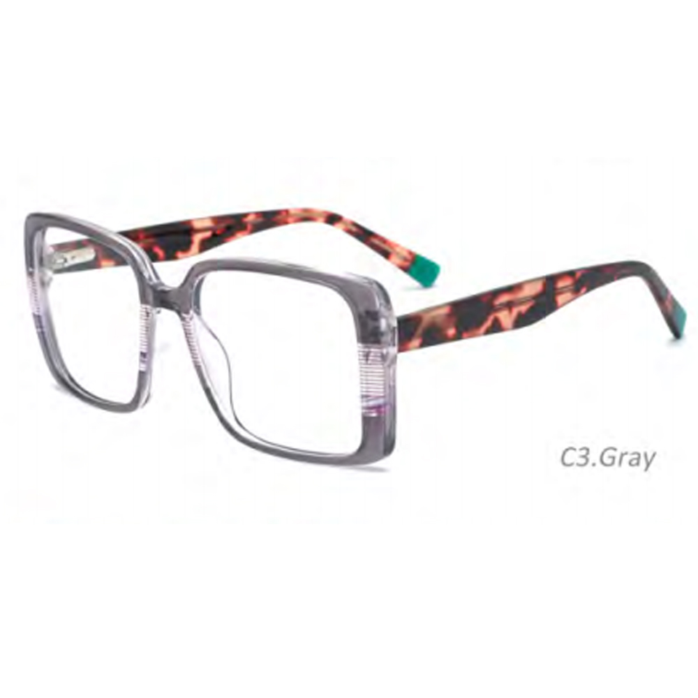 DILICN 2023 New TR90 Material Optical Frame Large rectangular optical frame
