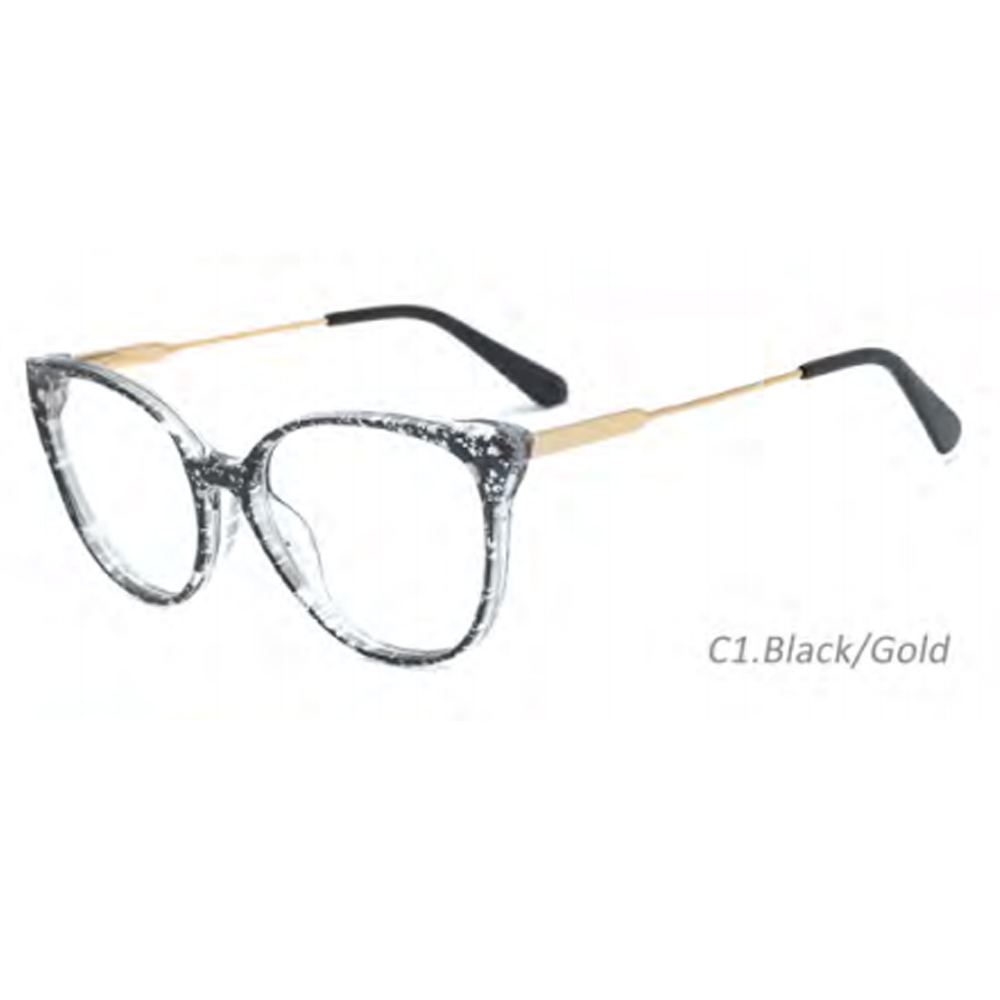 DILICN 2023 New TR90 Material Optical Frame round frame opticalframes TR90 and metal hybrid