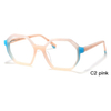 DILICN 2023 New Fashion Acetate Optical Frame Model YD1272 Polygonal frames