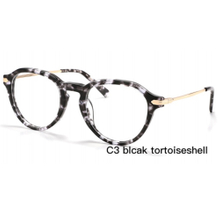 DILICN 2023 New Fashion Acetate Optical Frame Model YD1257 Round frames Beckham's same style