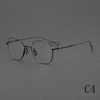 2024 new simple and stylish pure titanium women's and men's optical frames